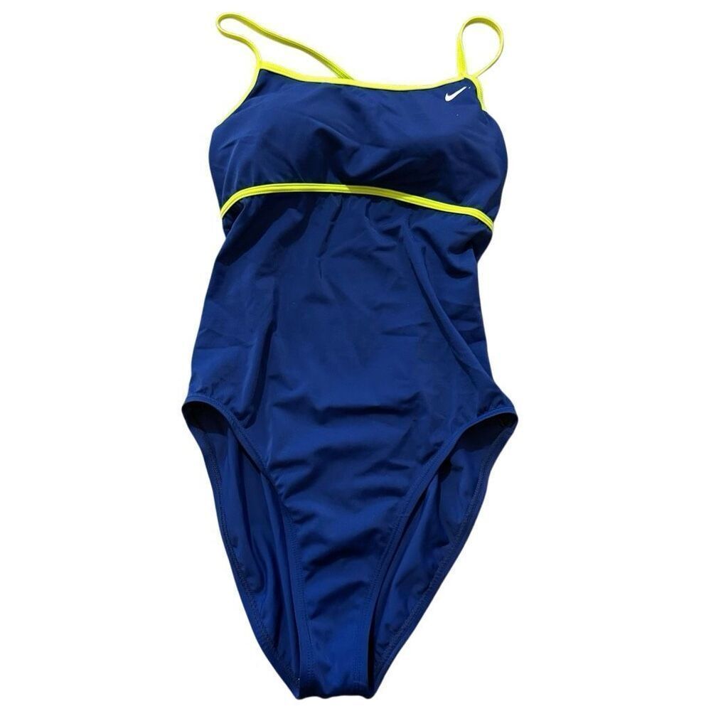 Nike blue one piece bikini size 12 girls